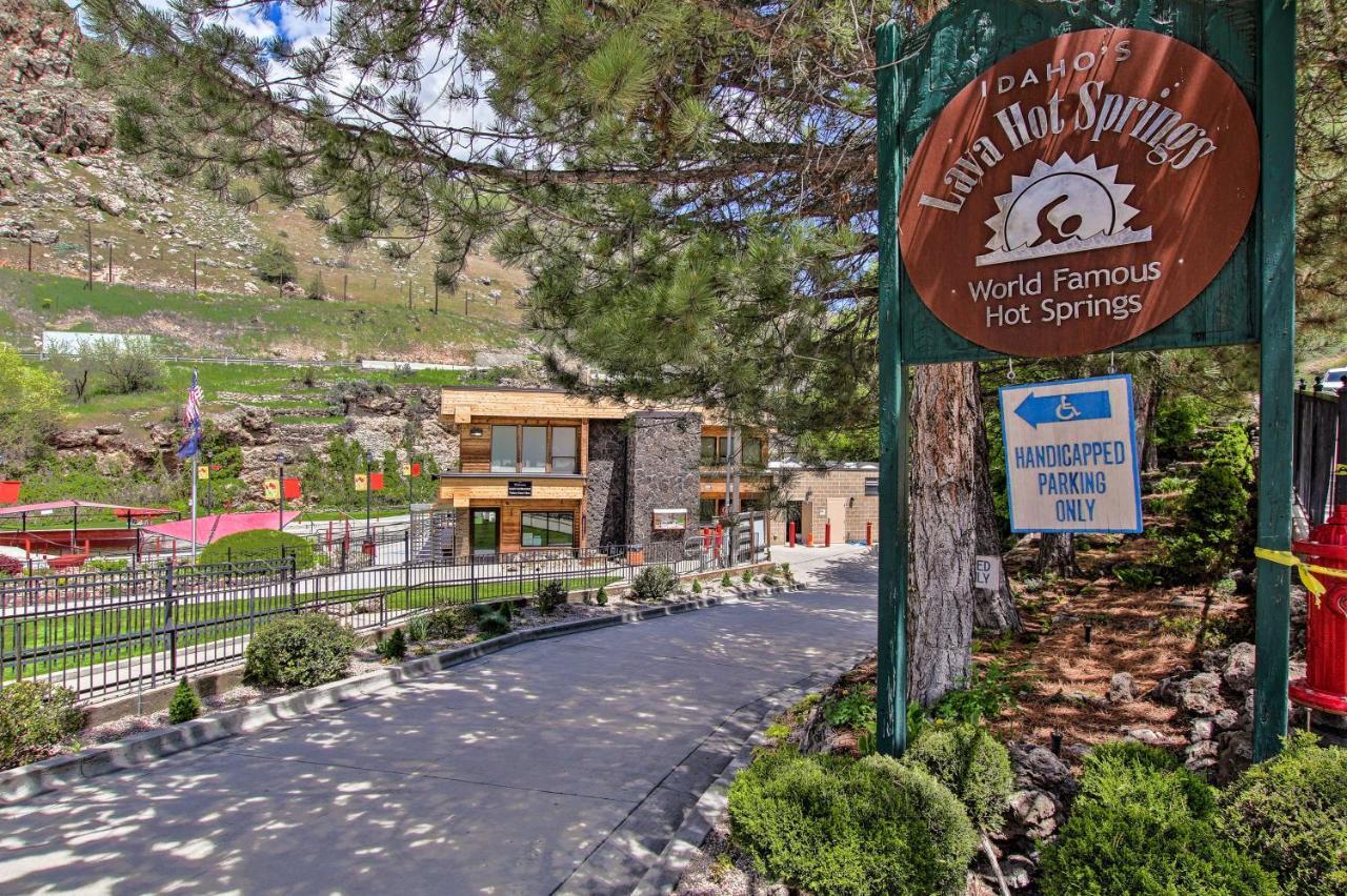 Modern Lava Hot Springs Studio, Walk To Pools Exterior foto